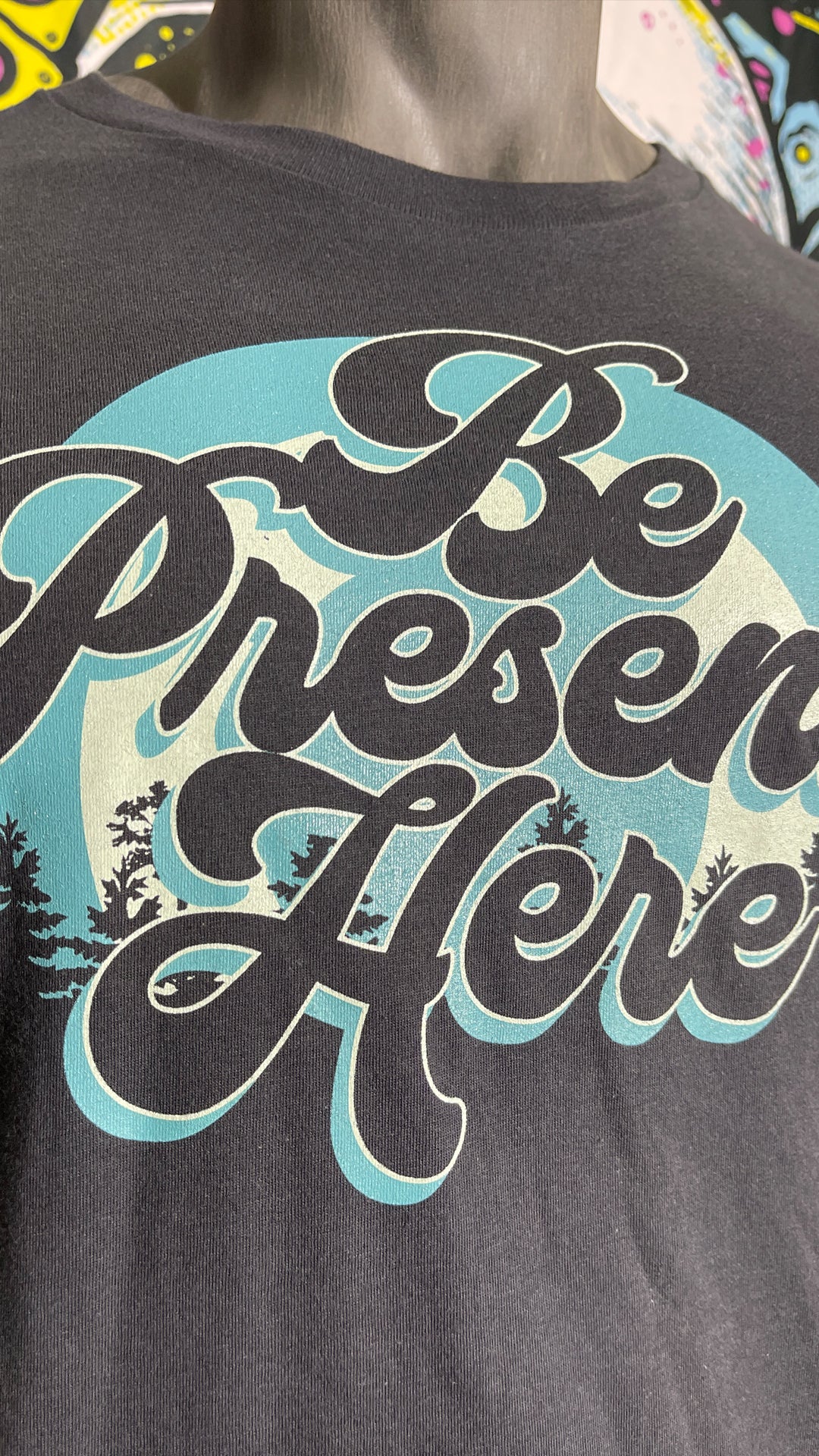 BE PRESENT HERE