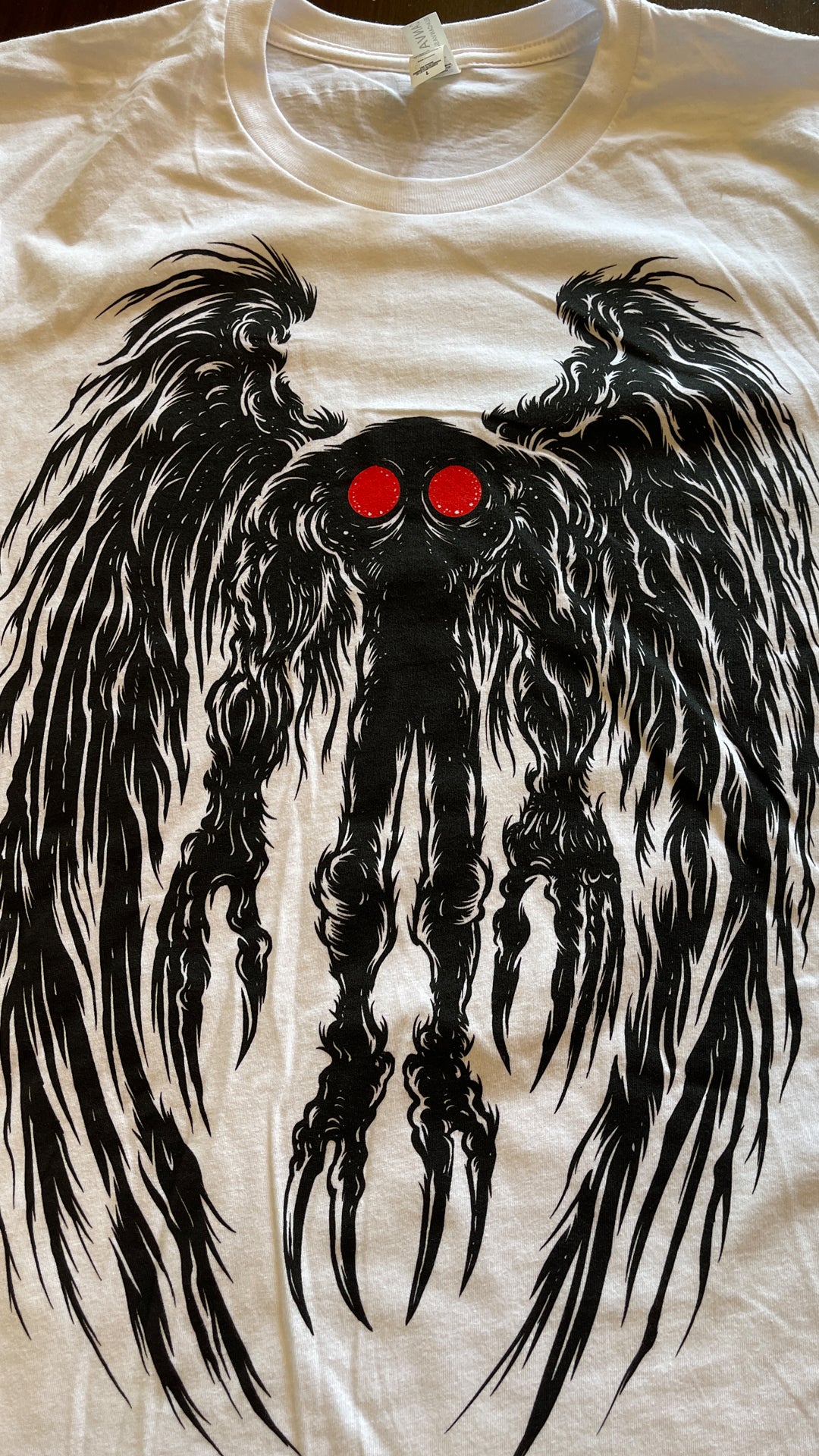 Floating Mothman