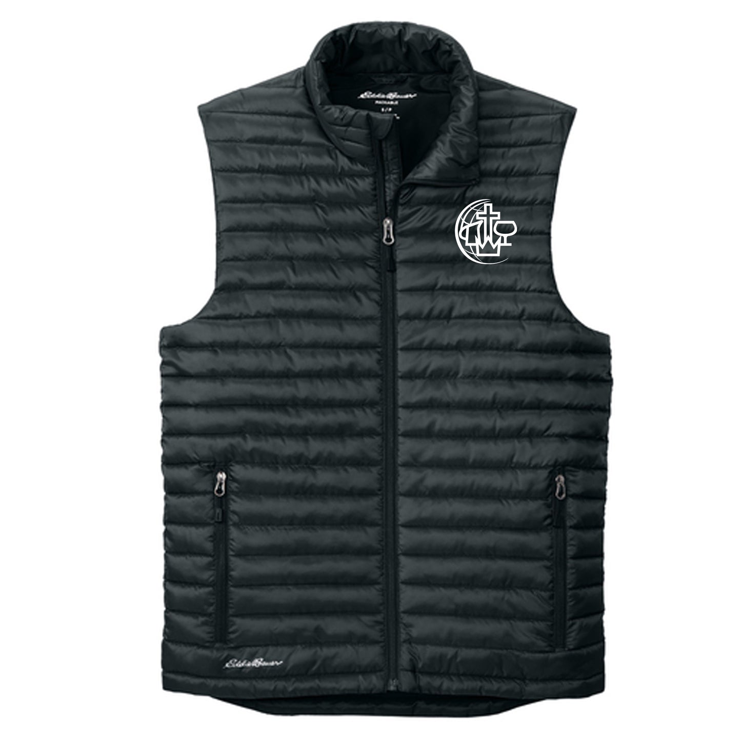Black Packable Quilted Vest