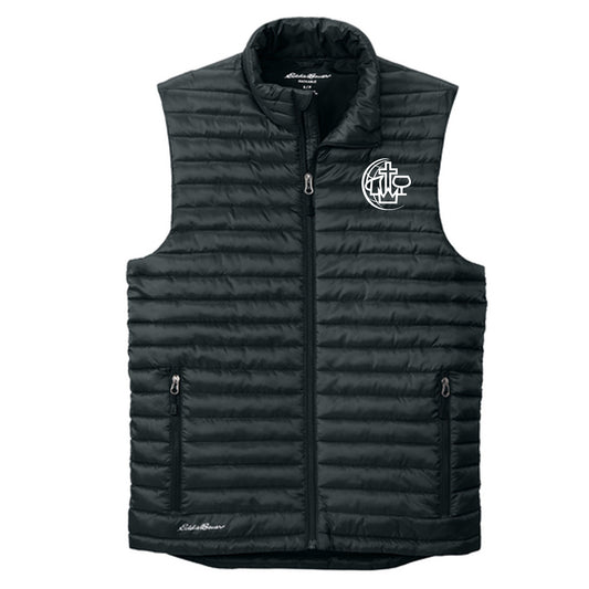 Black Packable Quilted Vest
