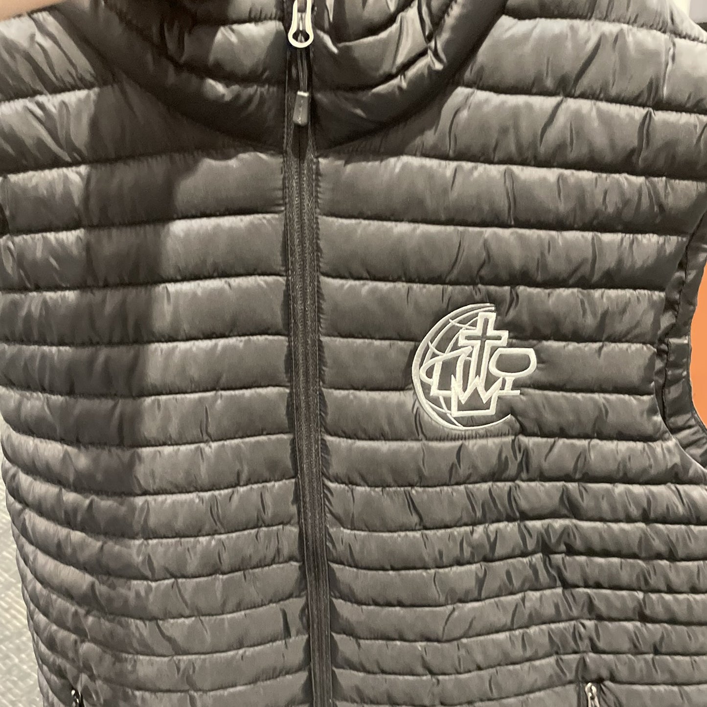 Black Packable Quilted Vest
