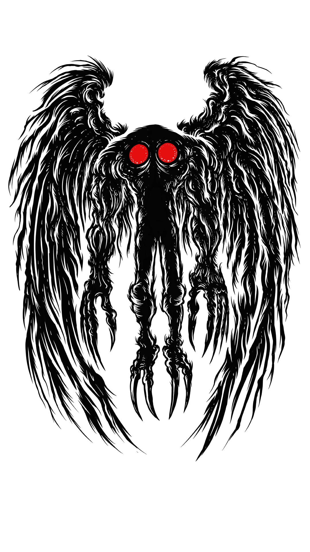 Floating Mothman