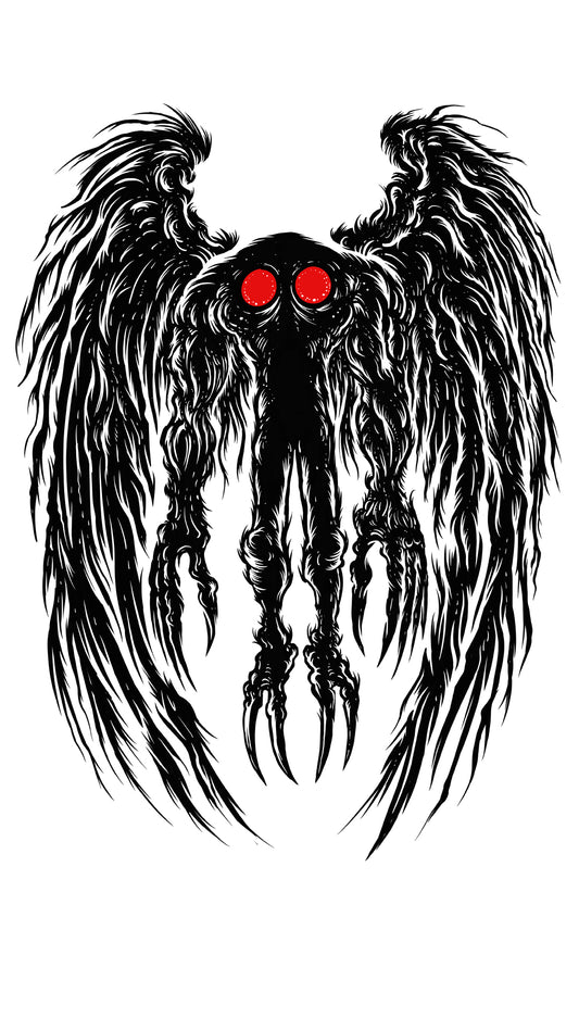 Floating Mothman