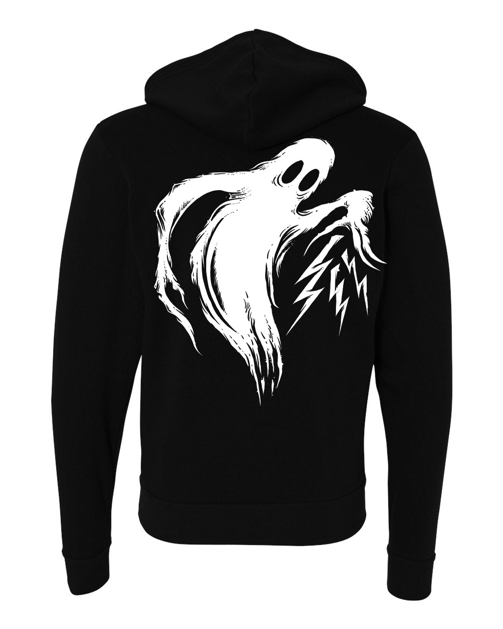 Ghost Zipper Hoodie