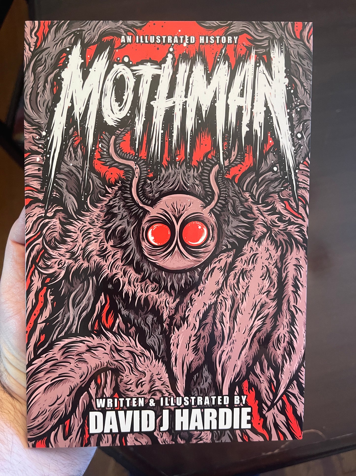 MOTHMAN: An Illustrated History David J Hardie (BOOK)