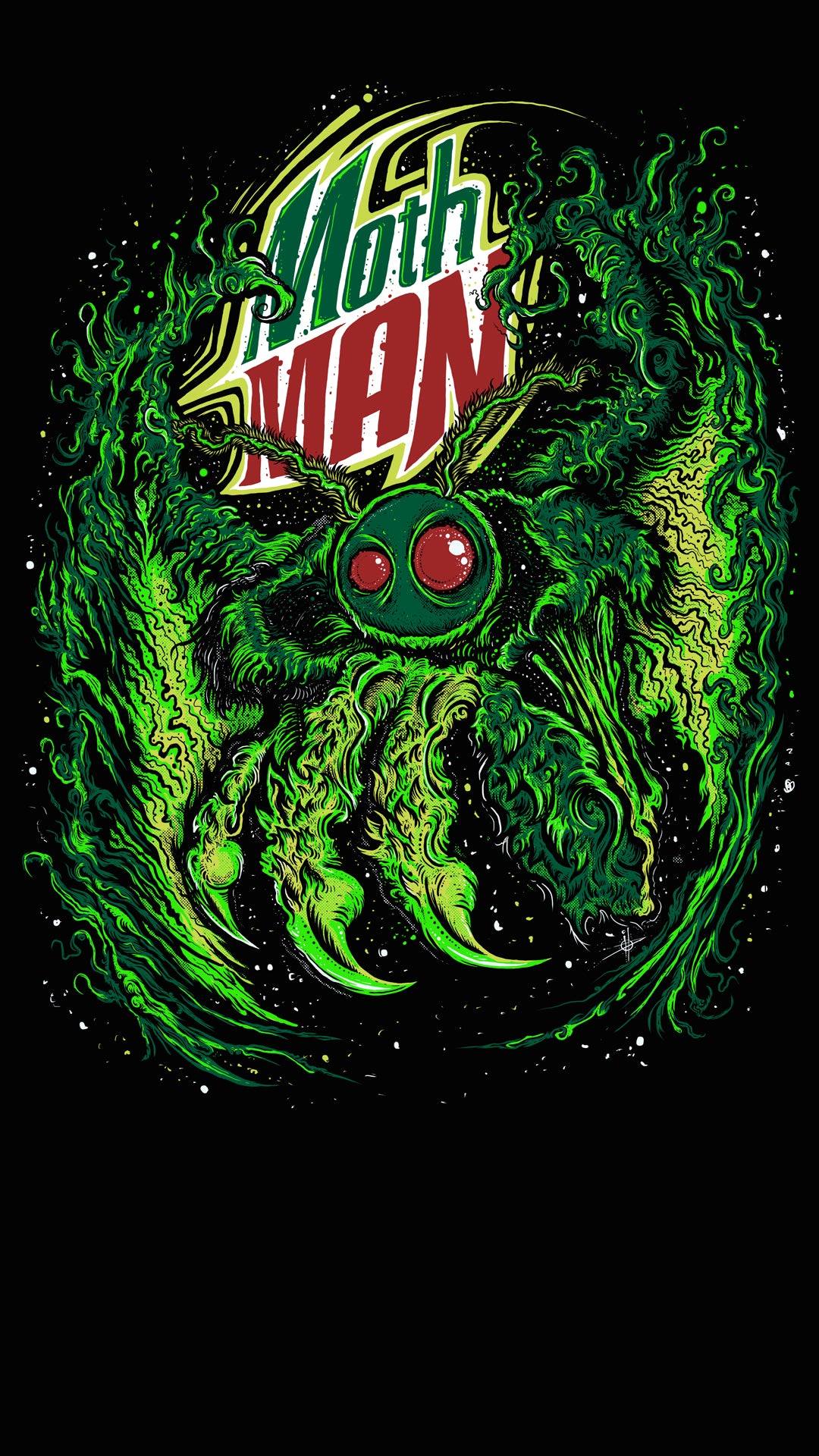 mountain monsters mothman Mountain MOTHMAN – Hardiewear