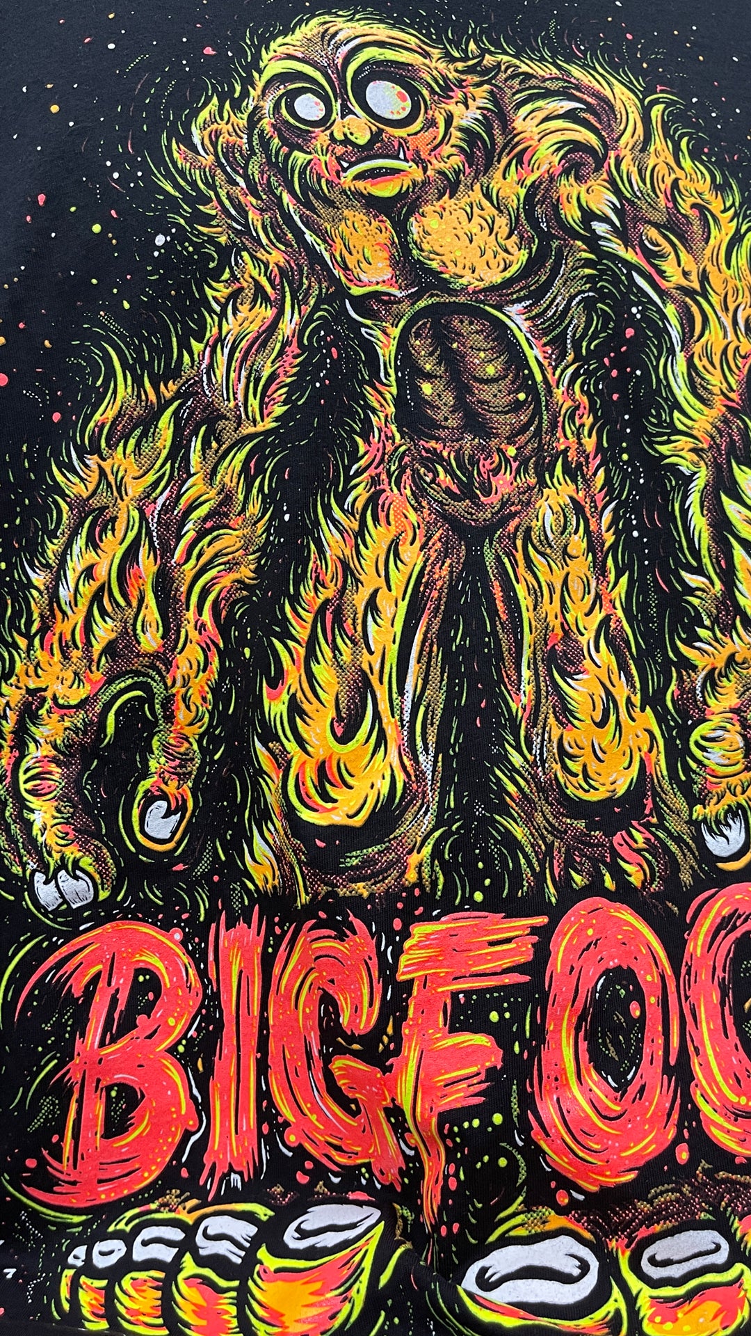 Neon Bigfoot