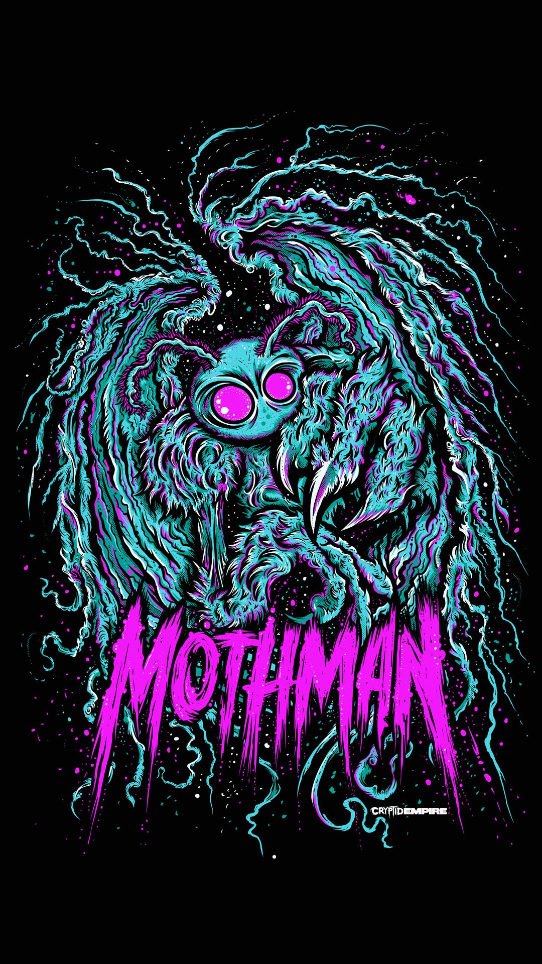 Neon Mothman