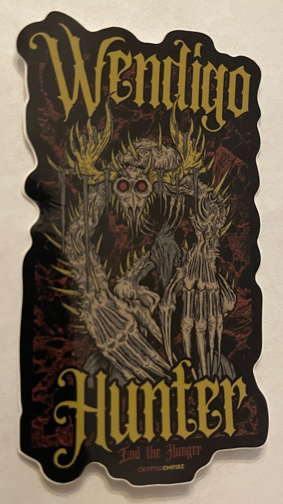 3 Sticker Pack (Mtn Mothman, Classic Mothman and Wendigo Hunter)