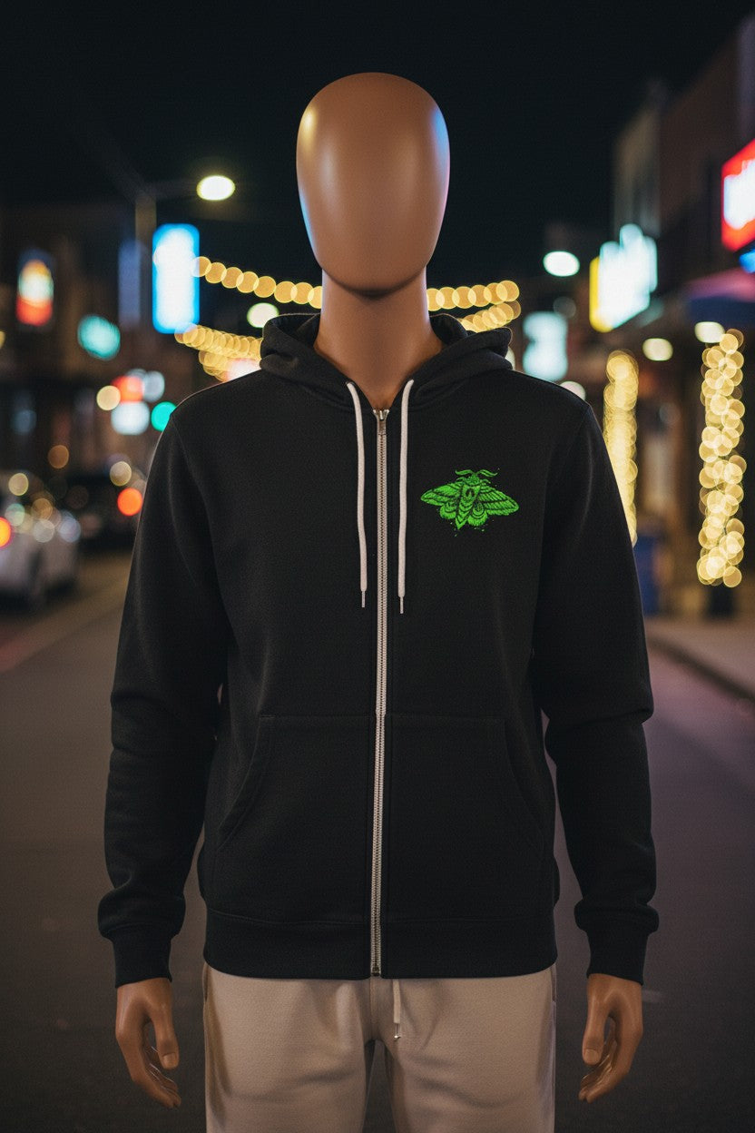 Mtn Mothman Zipper Hoodie – Hardiewear