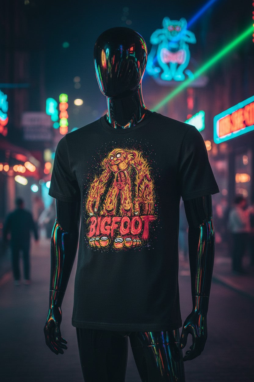 Neon Bigfoot